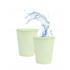 Goodlife Plastic Drinking Cup 5 Oz (Green)