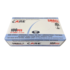 Care Nitrile Gloves (Small)